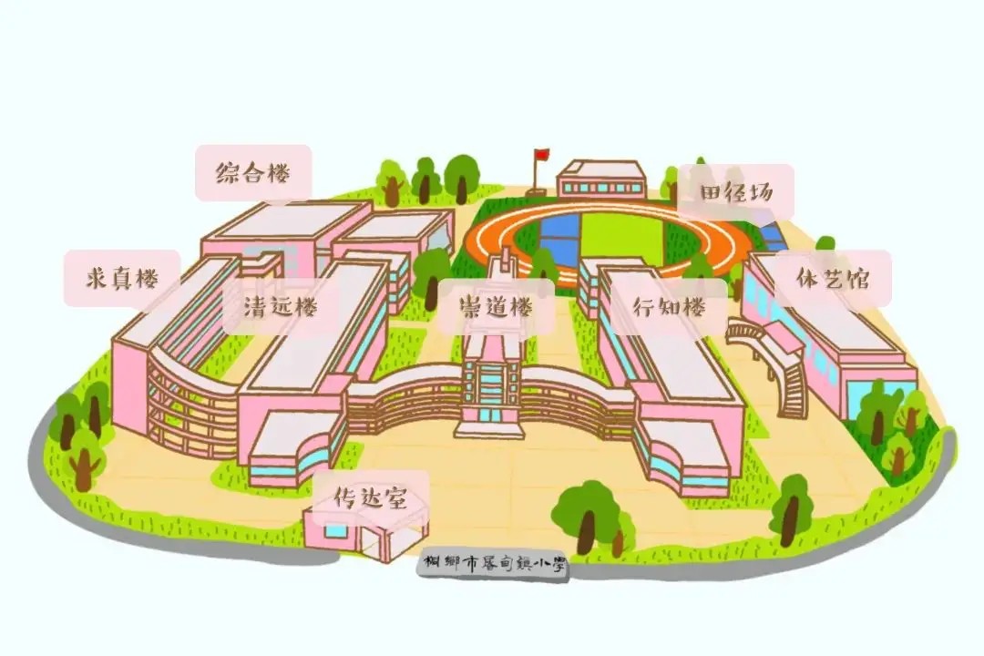 校园地图管理效果展示